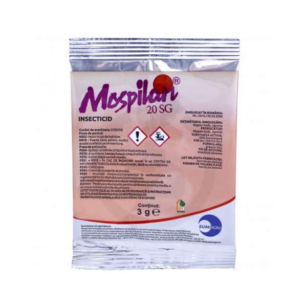 Insecticid MOSPILAN 20 SG  3GR
