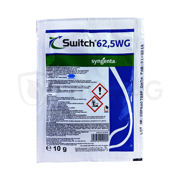 Fungicid Switch 62,5 WG 10 GR